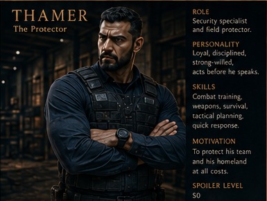 Thamer official character image